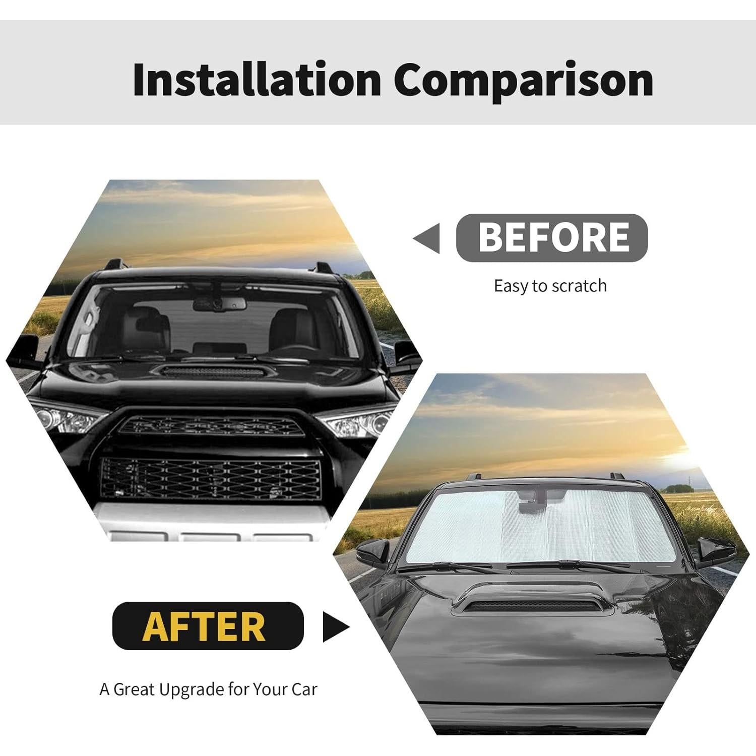 Protector Solar Parabrisas RT-TCZ para Toyota 4Runner 2010-2023