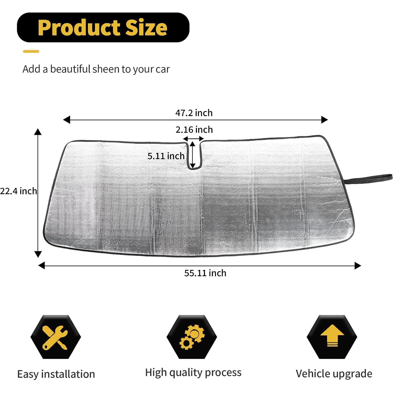 Protector Solar Parabrisas RT-TCZ para Toyota 4Runner 2010-2023