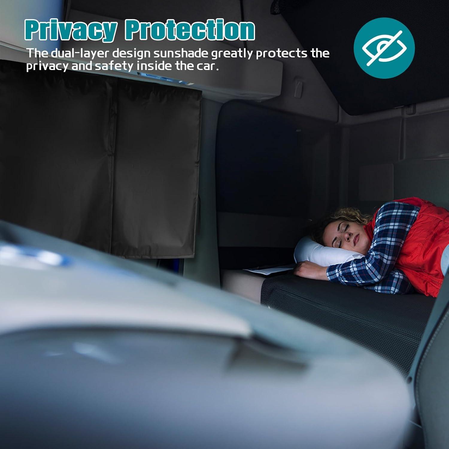 Sombrillas Magnéticas para Ventanas de Auto Hbxdeco 2 Pcs