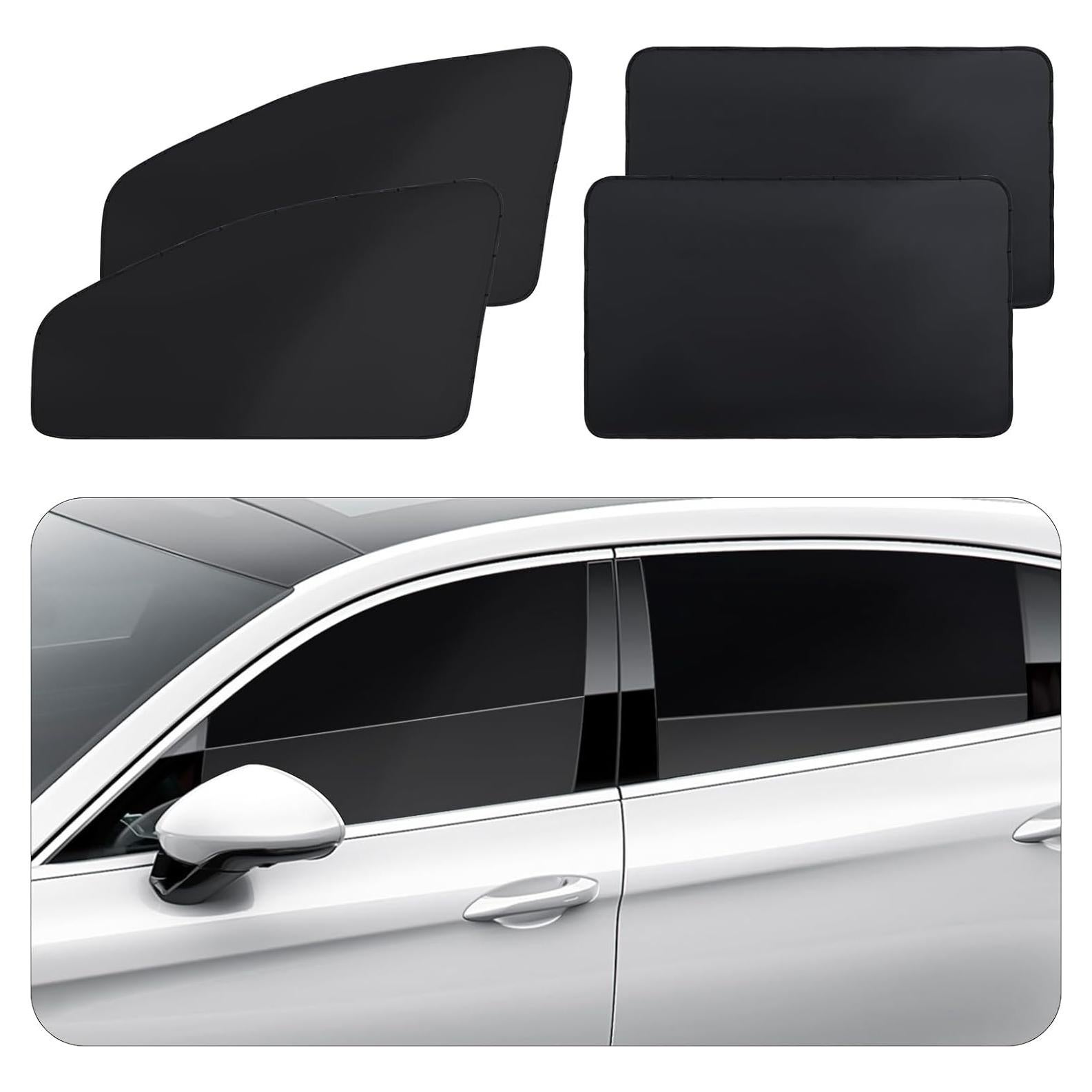 Cortinas de Ventana ZATOOTO 4 Pcs Magnéticas para Coche