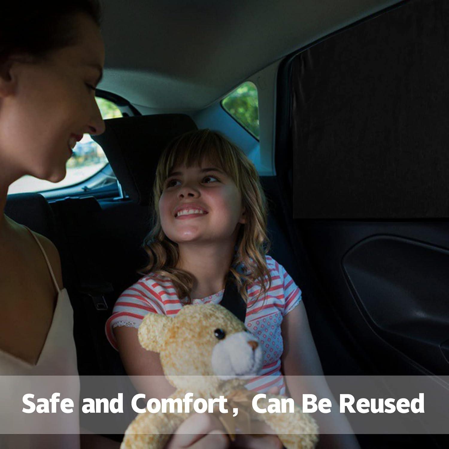 Cortinas de Ventana ZATOOTO 4 Pcs Magnéticas para Coche