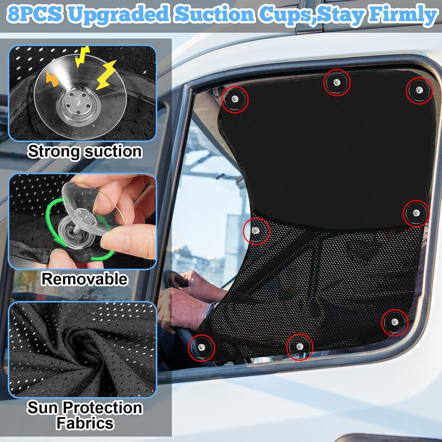 Sombrillas Laterales NNG para Camiones Semi 2PCS UV Protección