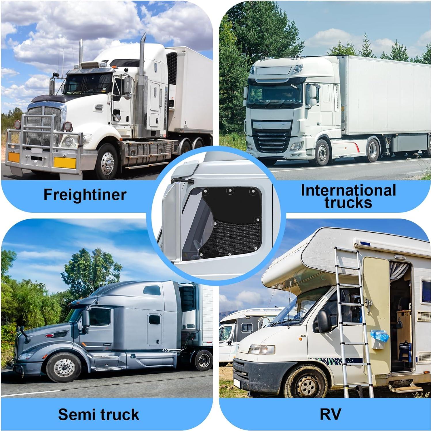 Sombrillas Laterales NNG para Camiones Semi 2PCS UV Protección