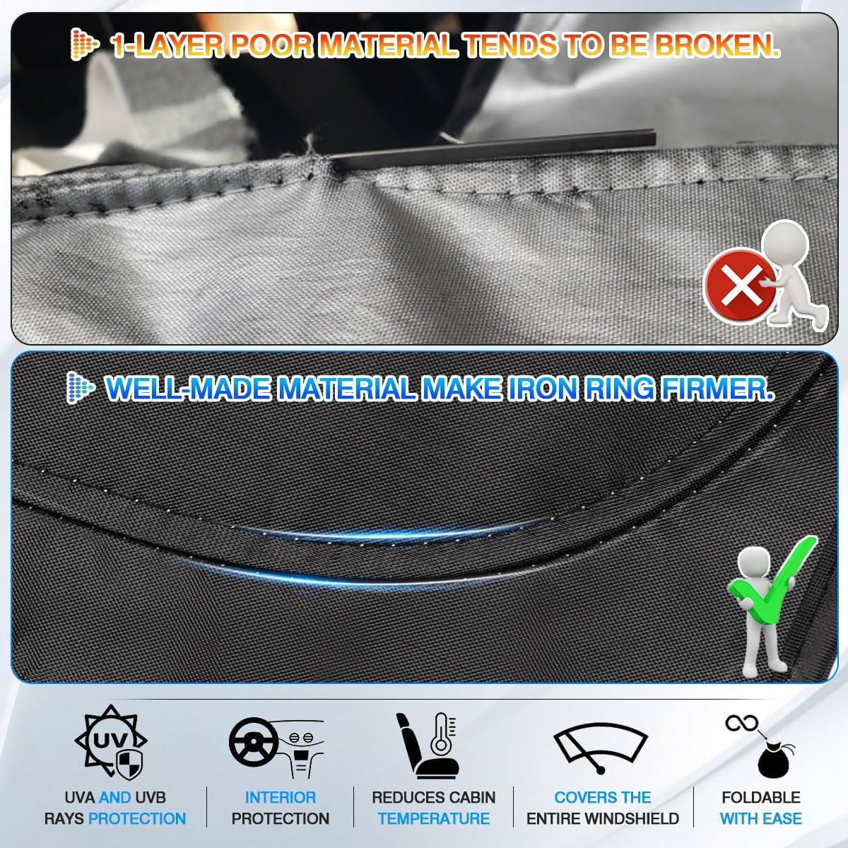 Protector Solar Parabrisas Canvcle Ford Explorer 2020-2026 6 Capas