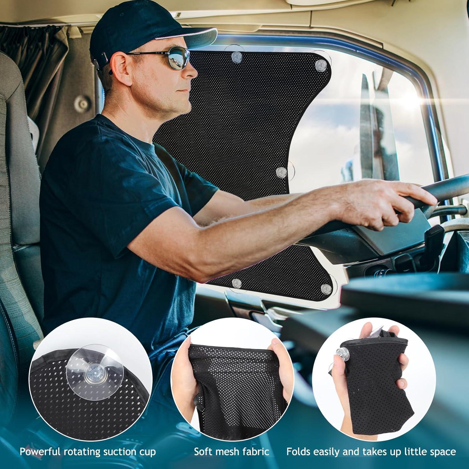 Sombrillas para Ventanas de Camiones Joqepy 60x45cm UV