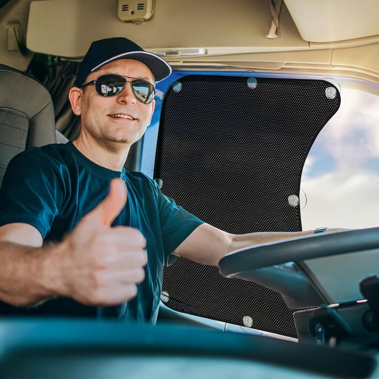 Sombrillas para Ventanas de Camiones Joqepy 60x45cm UV