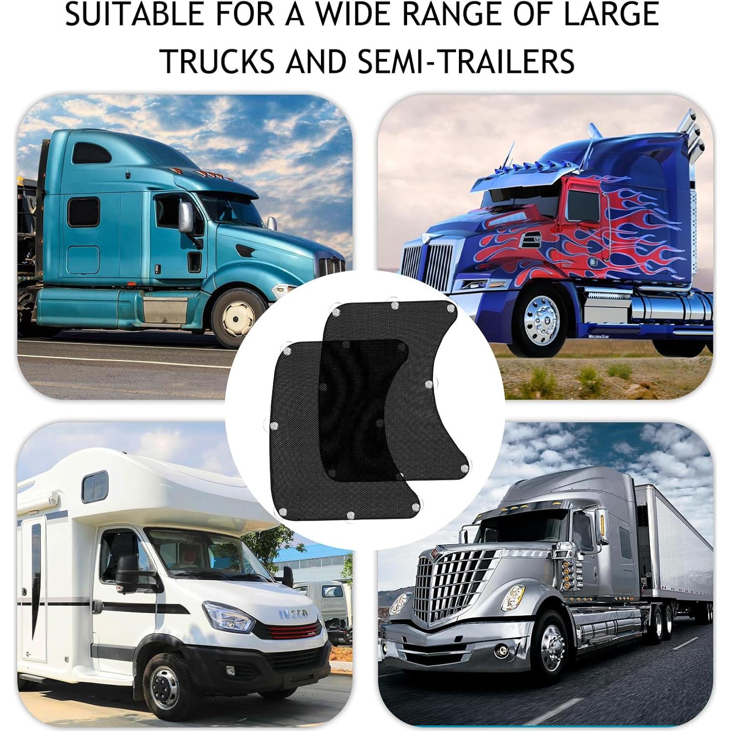 Sombrillas para Ventanas de Camiones Joqepy 60x45cm UV