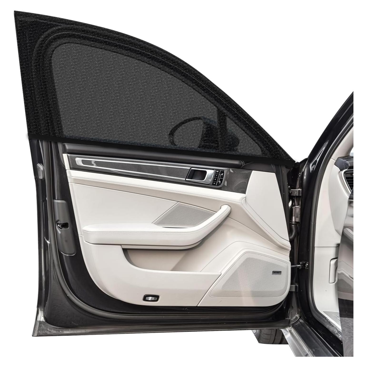 Parasoles LSTRAGY para Ventana Frontal de Auto, 2 Piezas, 119.4x52.1cm, Protección UV