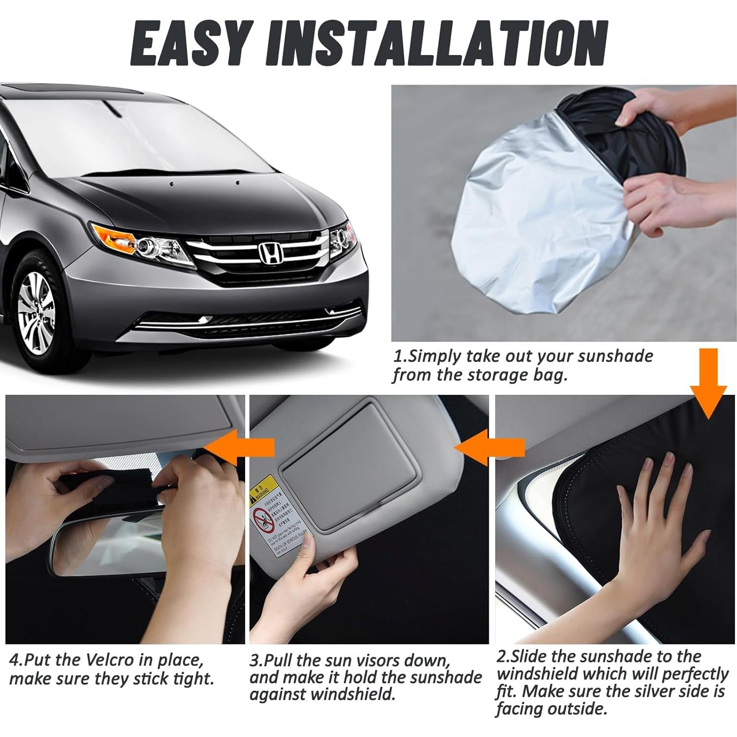 Protector Solar D-Lumina para Parabrisas Honda Odyssey 2011-2017