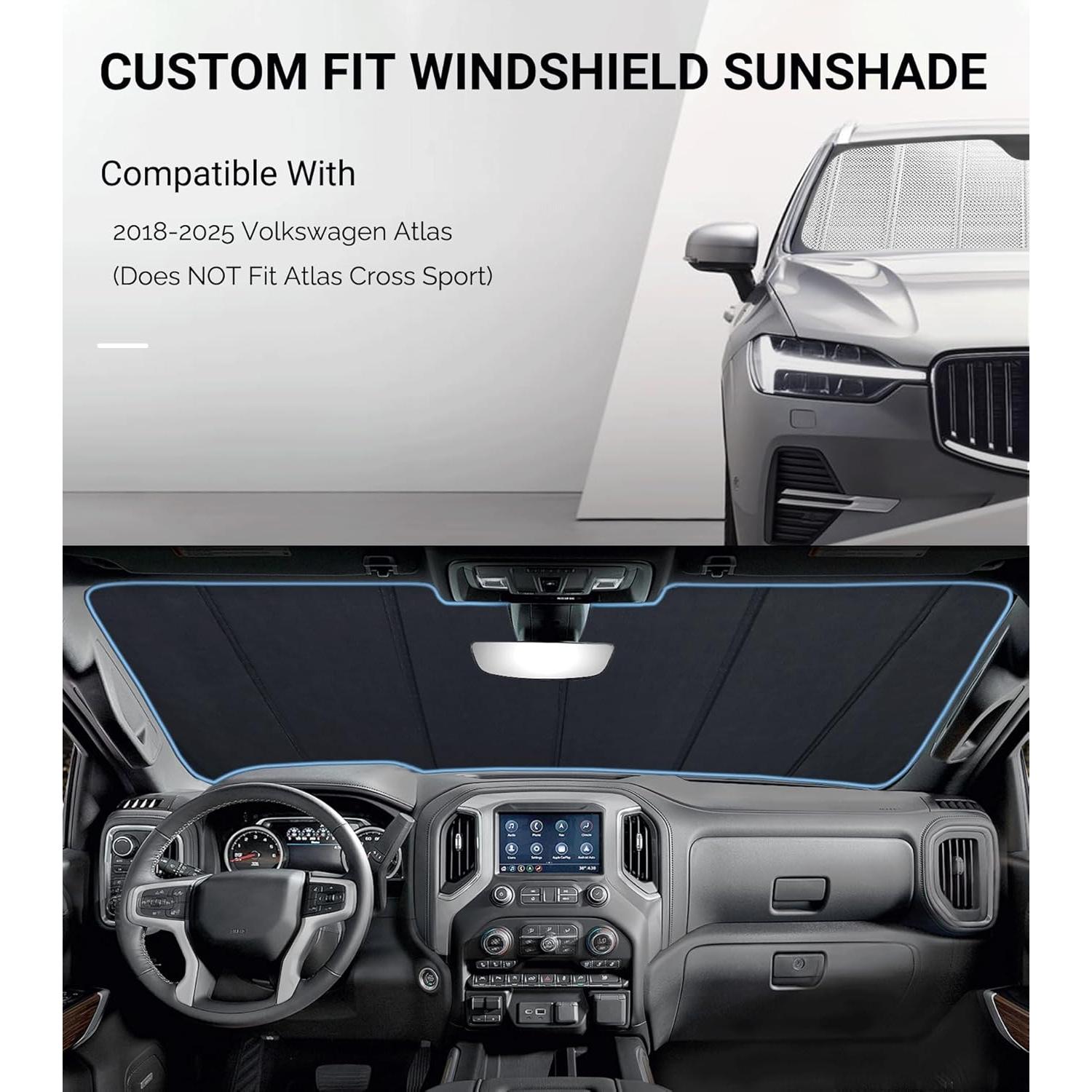 Protector Solar Parabrisas Pigenius para Volkswagen Atlas 2018-2025