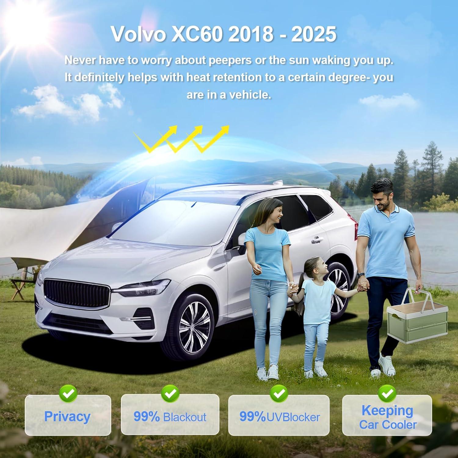 Cubierta Sombra Solar SHINELINERS para Volvo XC60 2018-2025