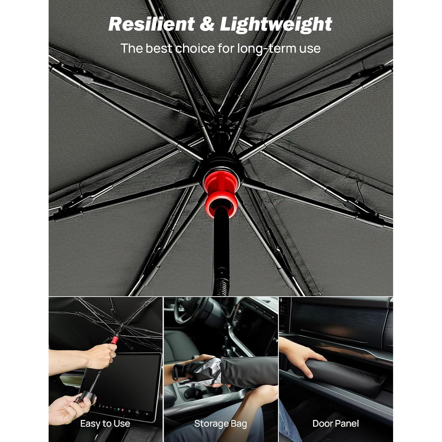 Parasol para Parabrisas JOYTUTUS 145x81 cm Protección Solar