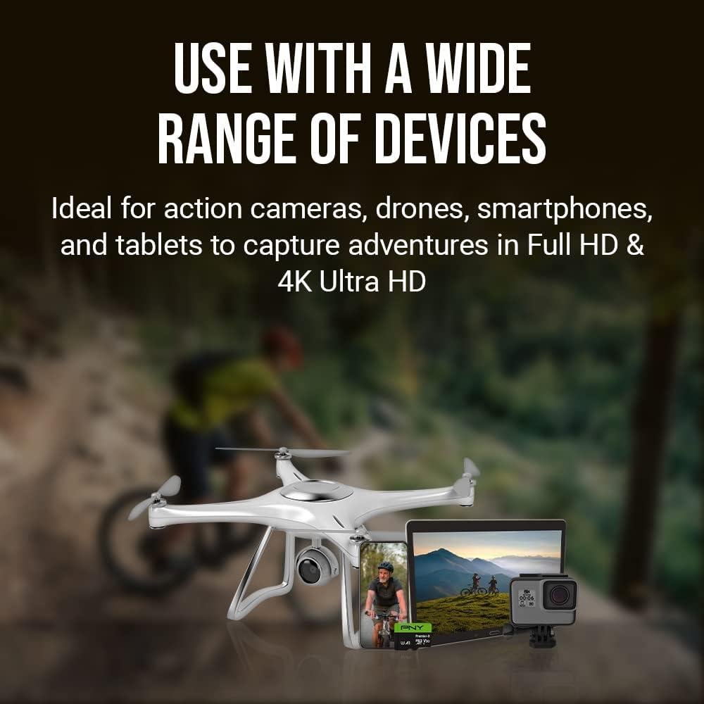 Tarjeta de Memoria PNY Premier-X 128GB MicroSDXC 2-Pack