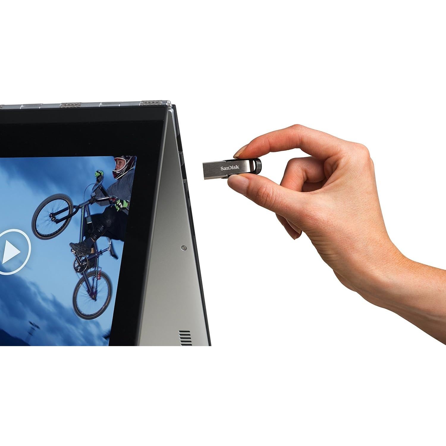 SanDisk Ultra Flair 16GB USB 3.0 Flash Drive Negro