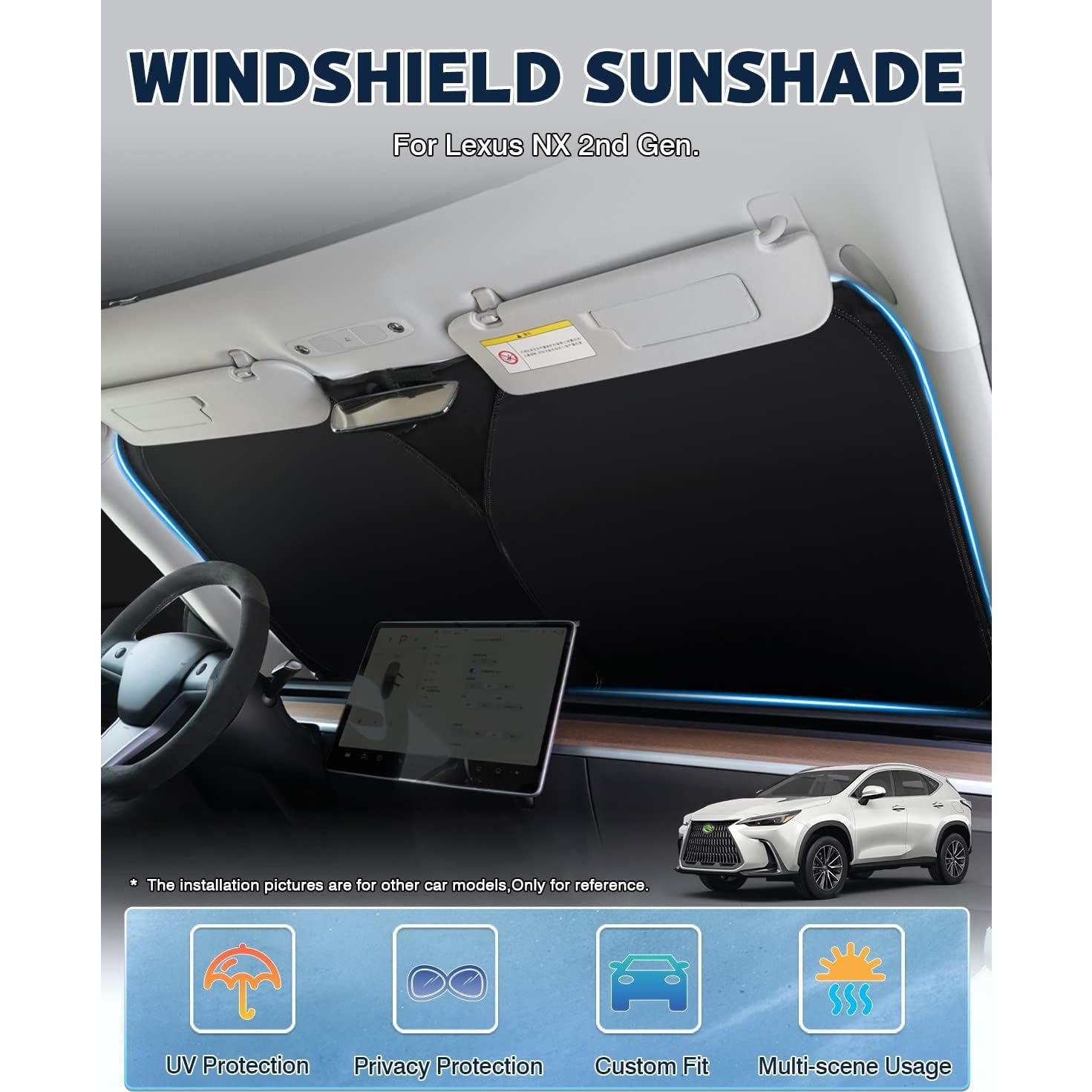 Protector Solar Parabrisas Karltys para Lexus NX 2022-2025