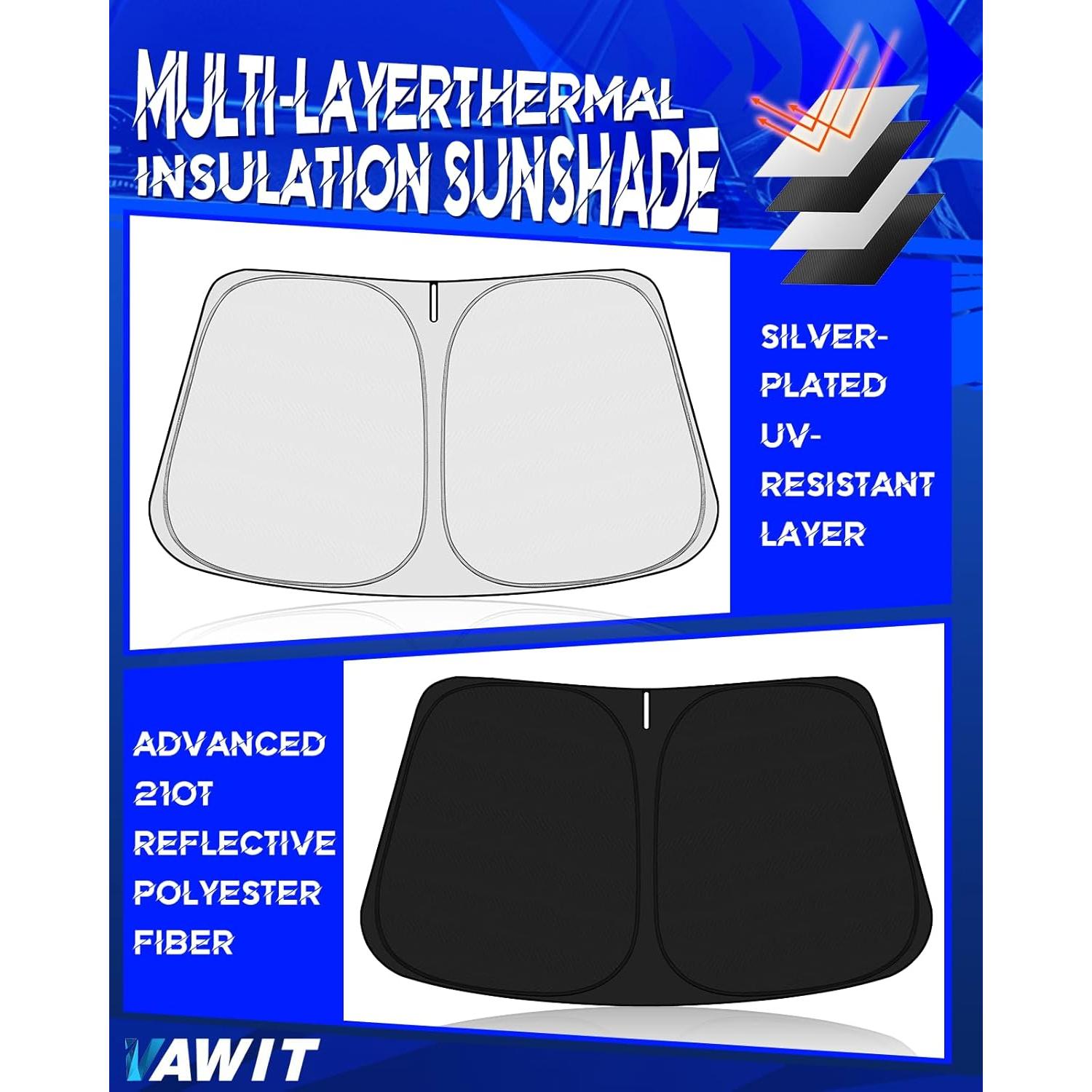 Protector Solar Parabrisas VAWIT para Toyota Land Cruiser 2024 2025