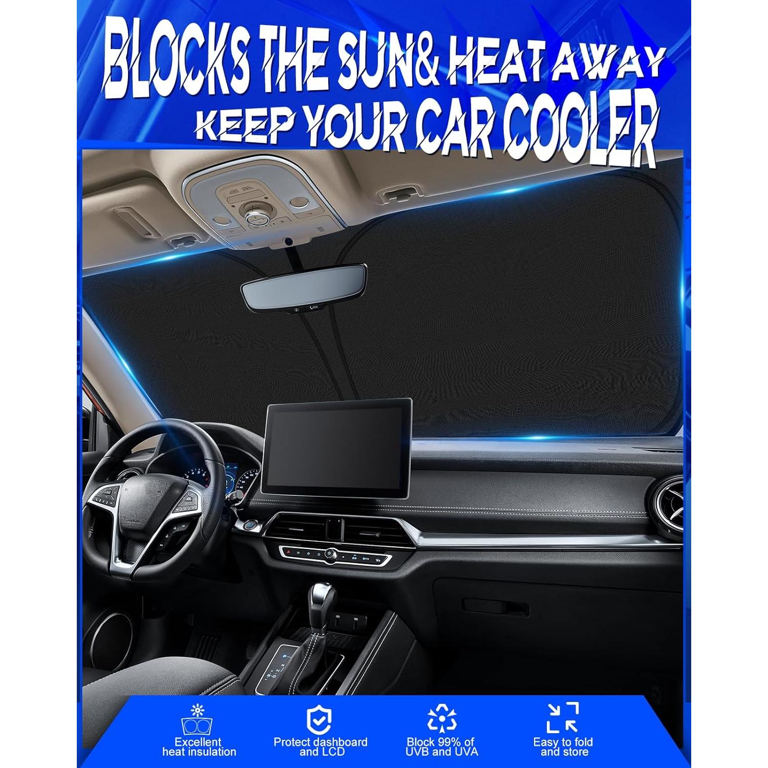 Protector Solar Parabrisas VAWIT para Toyota Land Cruiser 2024 2025