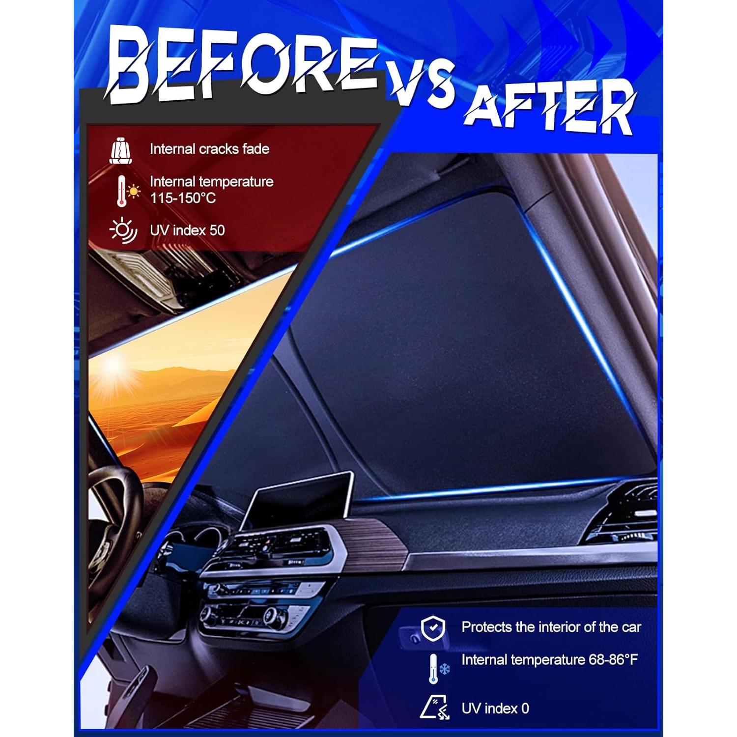 Protector Solar Parabrisas VAWIT para Toyota Land Cruiser 2024 2025