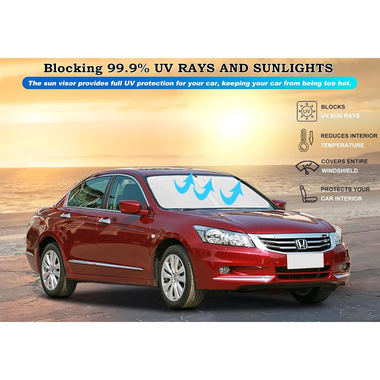 Protector Solar Parabrisas Honda Accord 2013-2017 Plegable UV