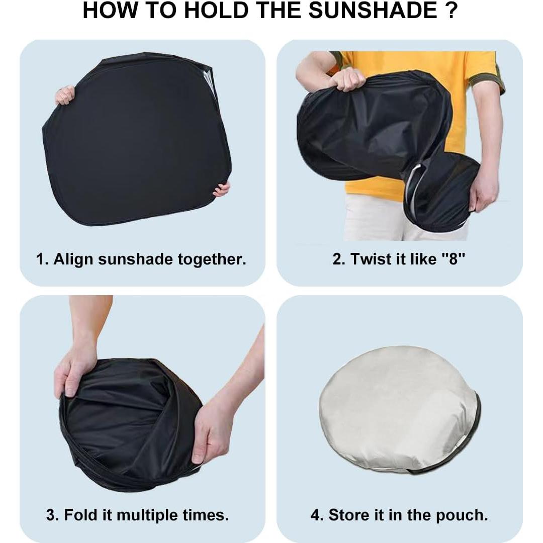 Protector Solar Parabrisas Honda Accord 2013-2017 Plegable UV