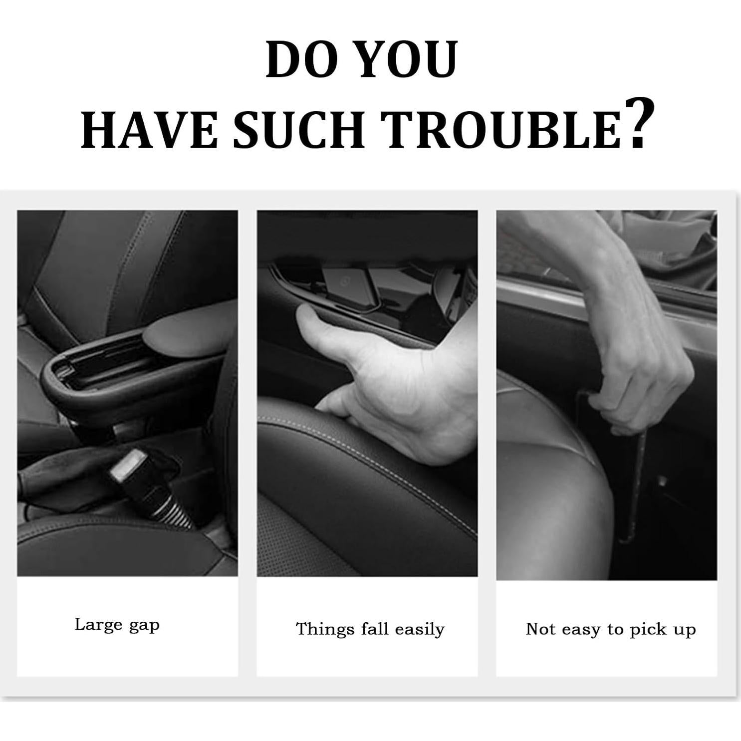 Relleno Espacio entre Asientos de Coche Figpade 2 Piezas