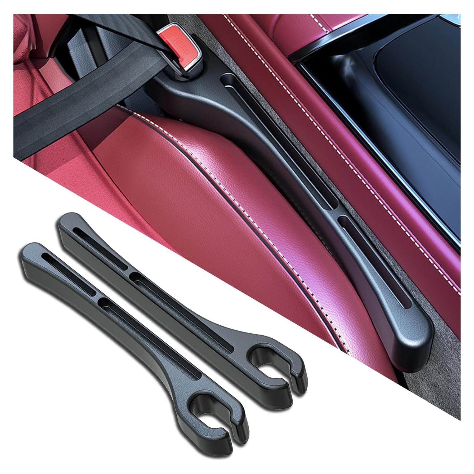 Organizador de Espacio entre Asientos de Coche Piburth 2PCS Negro