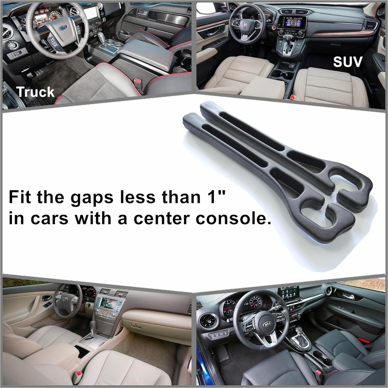 Rellenos de Espacio para Asiento de Coche Wuzno - 2 Piezas