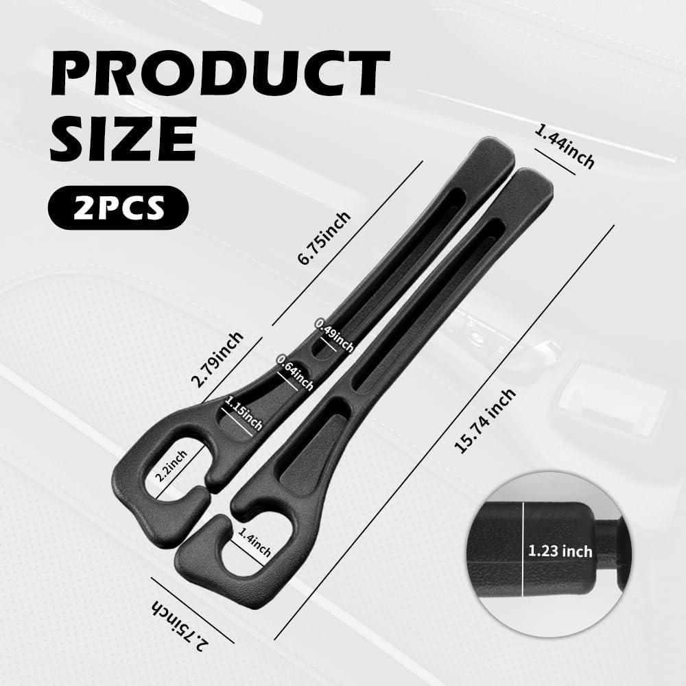 Organizador de Espacio Auto YGDMD 2 Piezas EVA Negro