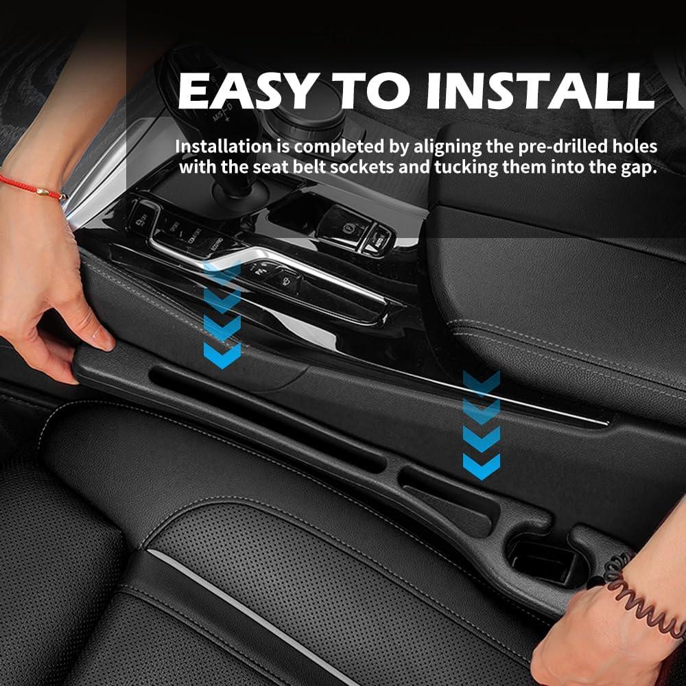 Organizador de Espacio Auto YGDMD 2 Piezas EVA Negro