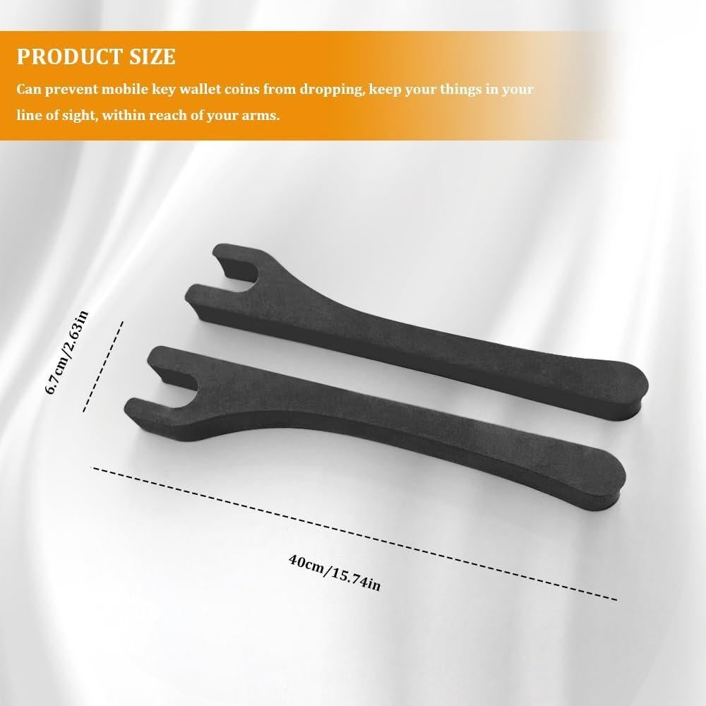 Relleno de Espacio Lateral para Asiento de Coche RGOAANC 2PCS