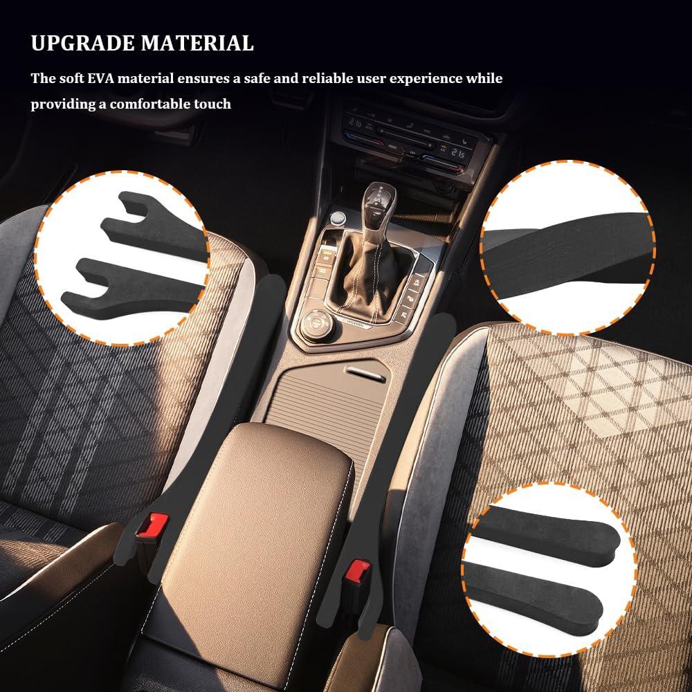 Relleno de Espacio Lateral para Asiento de Coche RGOAANC 2PCS