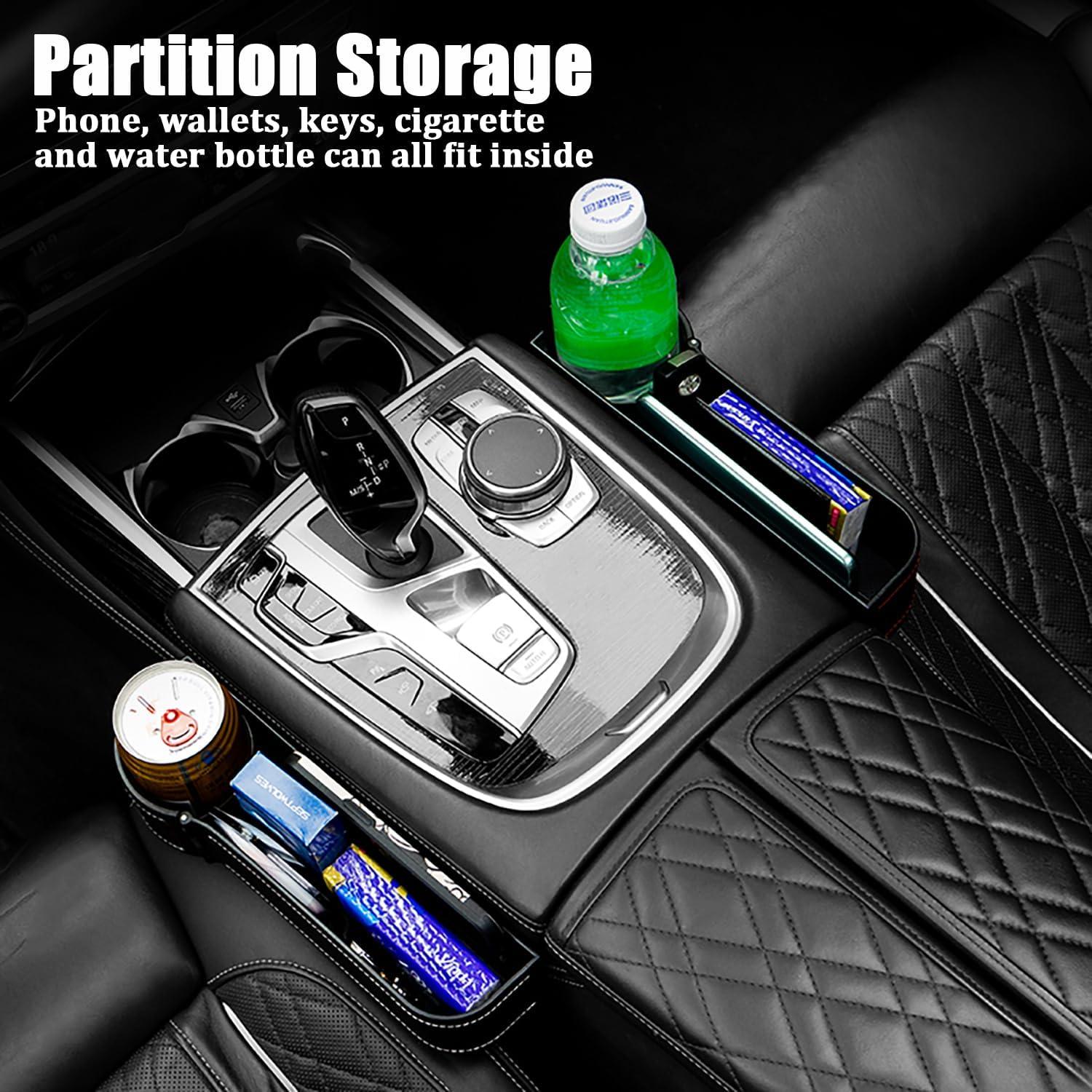 Organizador de Espacio entre Asientos MTGOCHA - 2 Paquete Gris