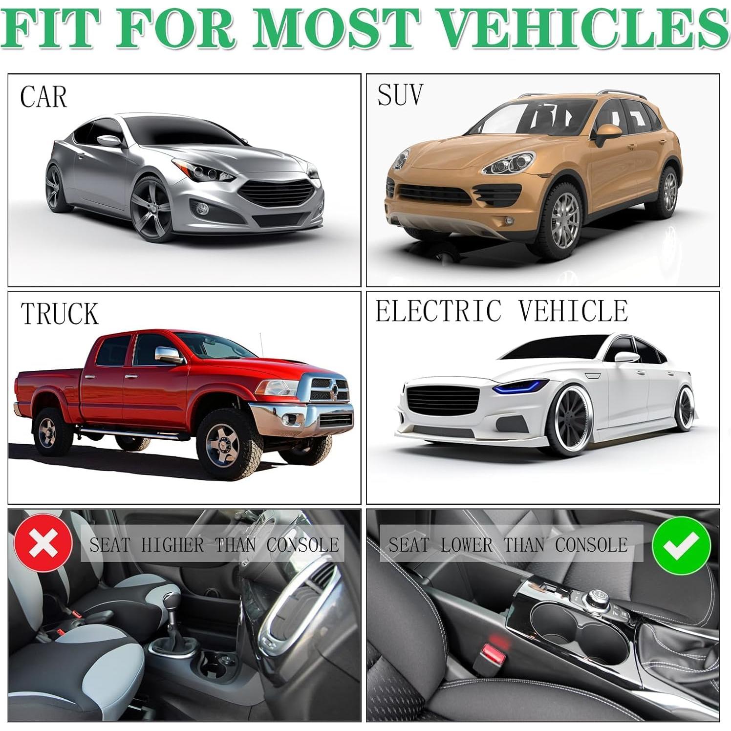 Relleno Espacio Asiento Coche C COMCROSFLY 2 Piezas Universal