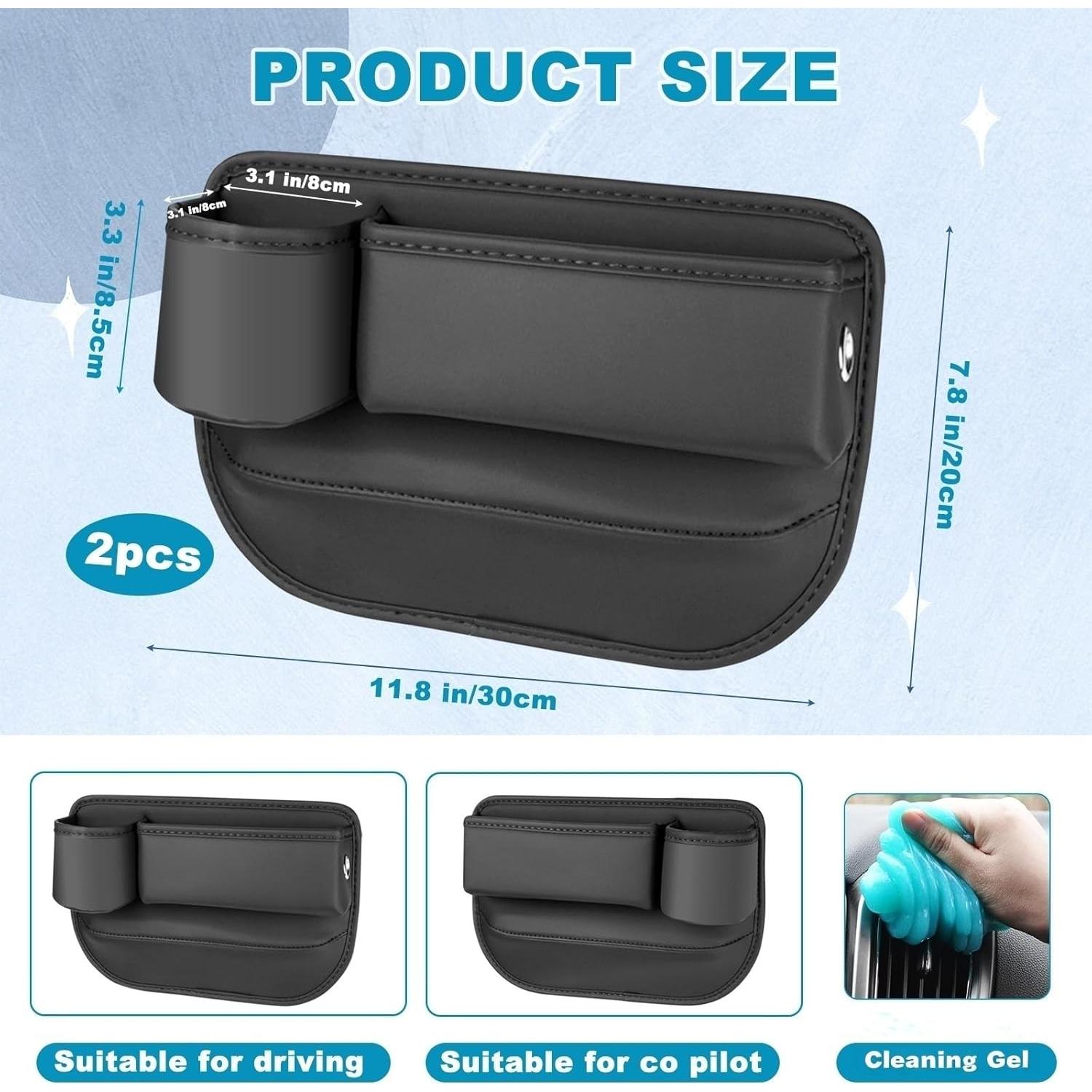 Relleno de Espacio entre Asientos Vistron con Soporte para Vaso