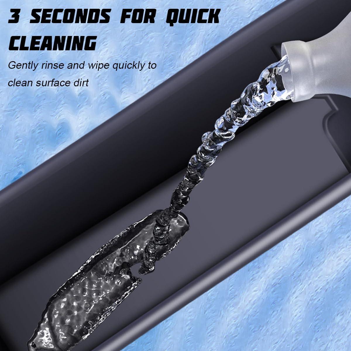 2 Piezas Relleno Espacio Asientos Coche Zpana Negro