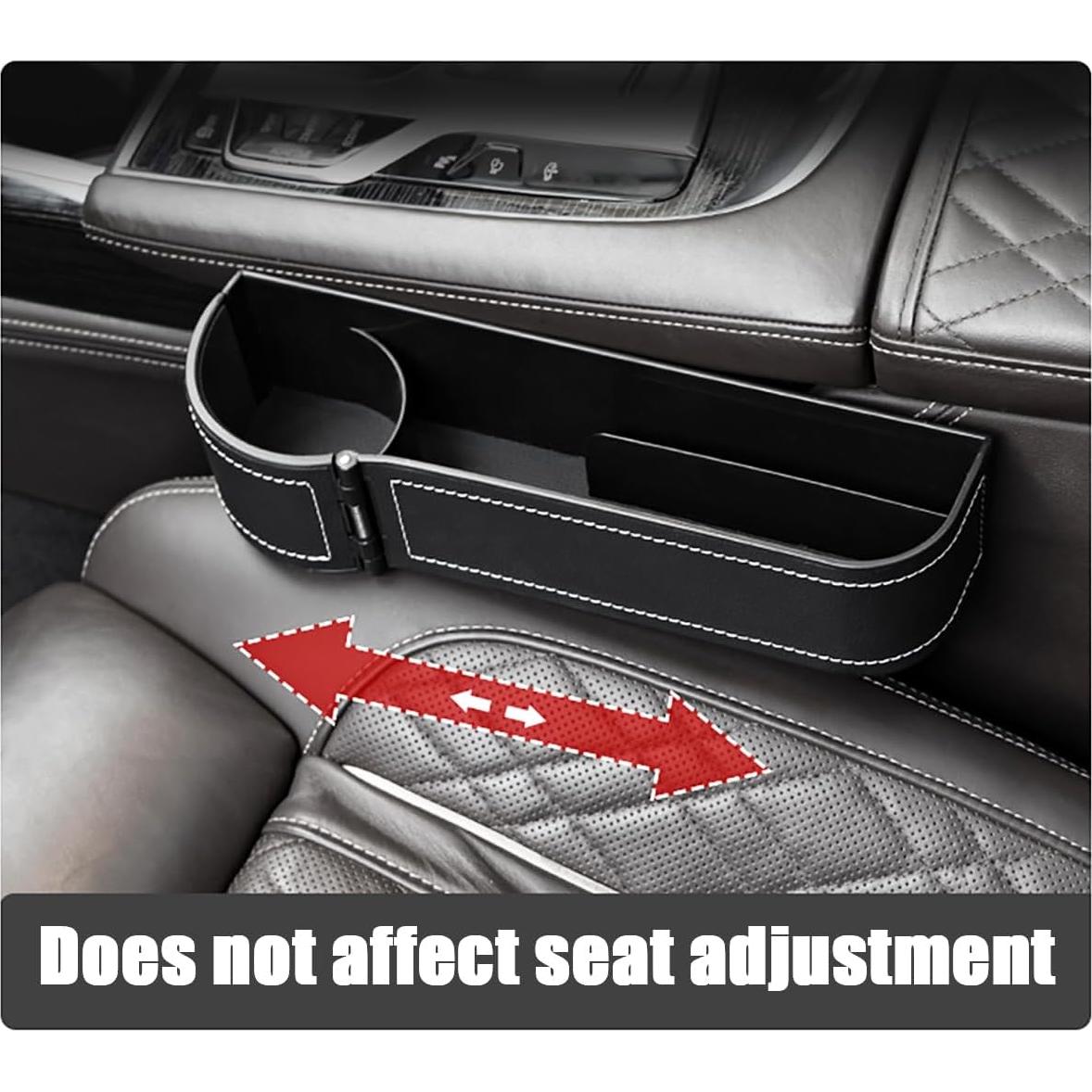 Organizador de Auto MTGOCHA Relleno Espacio Asientos Negro