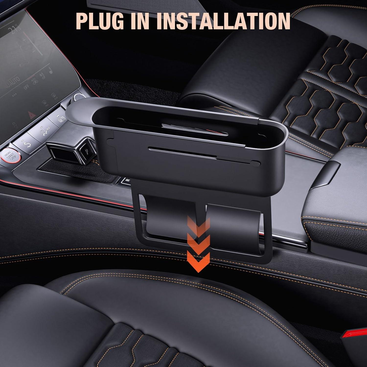 Organizador de Espacio entre Asientos de Coche Suacopzar Ajustable