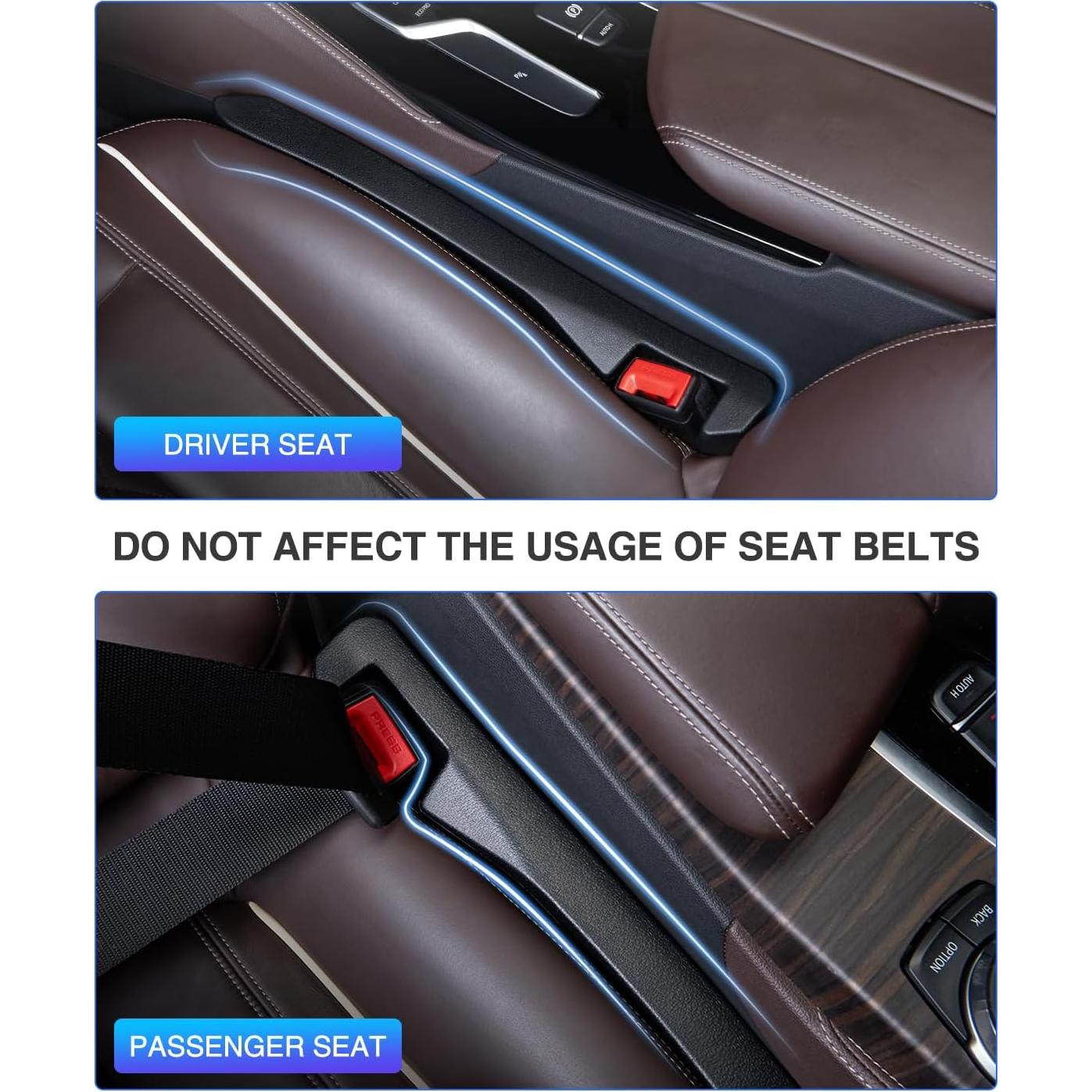 Relleno Espacio Asientos Coche Homaupt SGF01B Negro