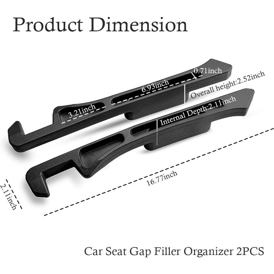 Organizador de Relleno Espacio Asientos Coche Figpade 42.5cm