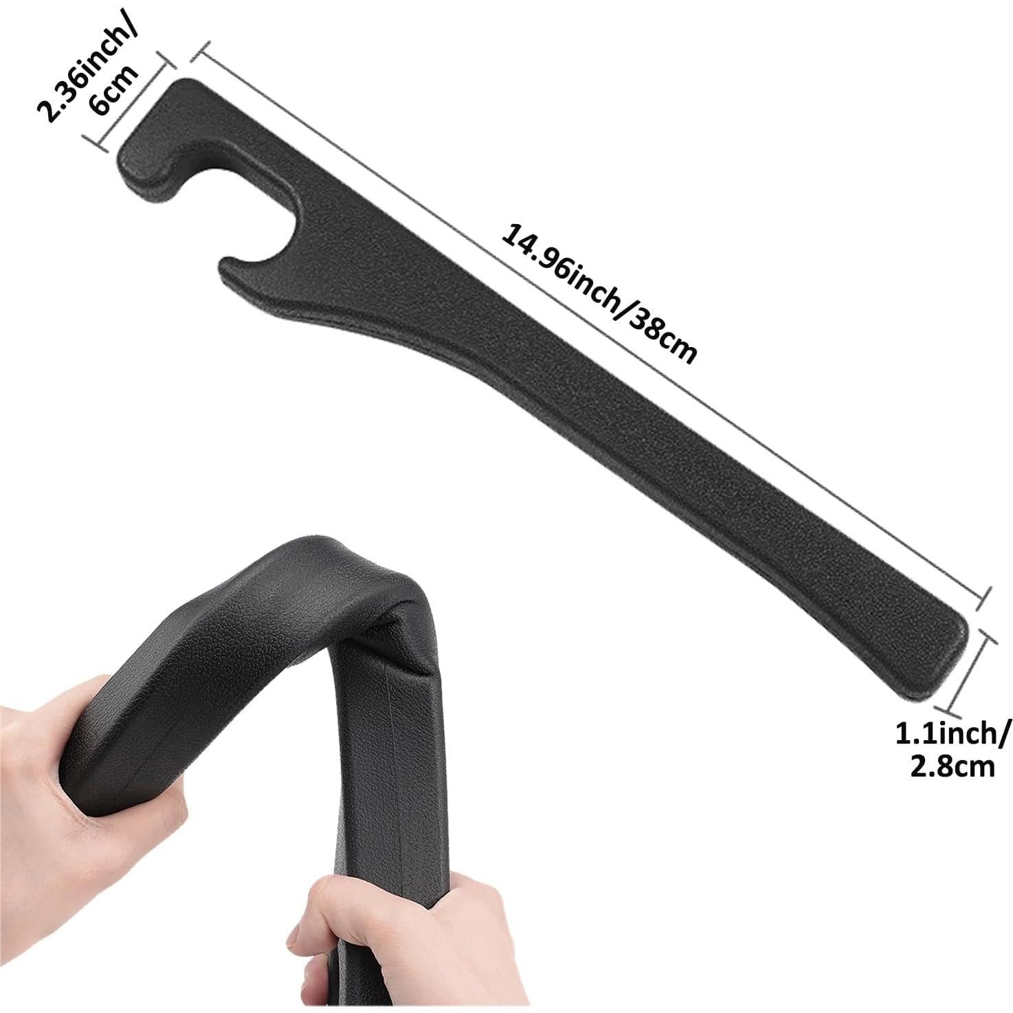 Relleno Espacio Asientos Coche SPORTHOMER 2 Piezas Negro