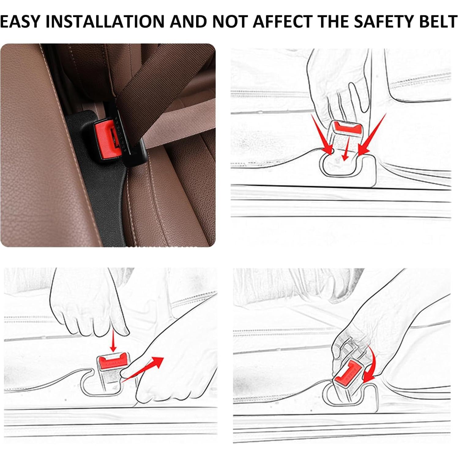 Relleno Espacio Asientos Coche SPORTHOMER 2 Piezas Negro