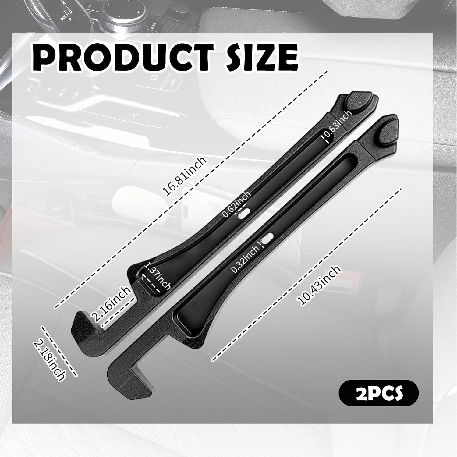 Organizador Relleno Espacio Asientos Coche YGDMD 42.7x5.5cm 2PCS