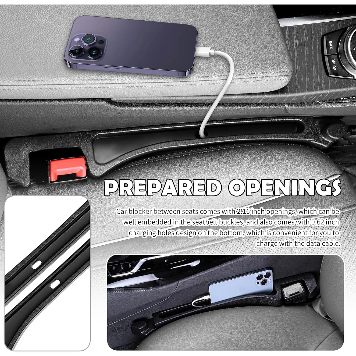 Organizador Relleno Espacio Asientos Coche YGDMD 42.7x5.5cm 2PCS