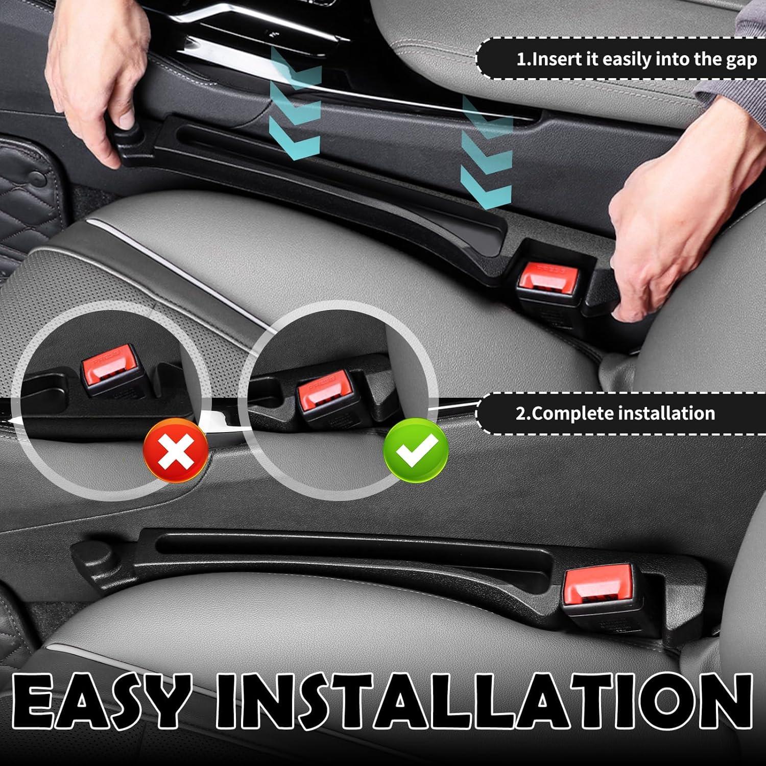 Organizador Relleno Espacio Asientos Coche YGDMD 42.7x5.5cm 2PCS