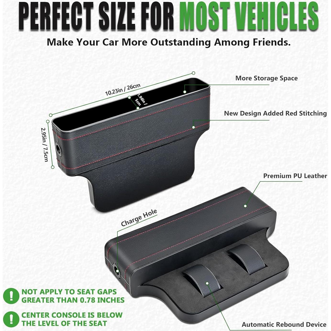 Organizador de Asiento de Coche Jiaji JIAJI-02, 2 Piezas