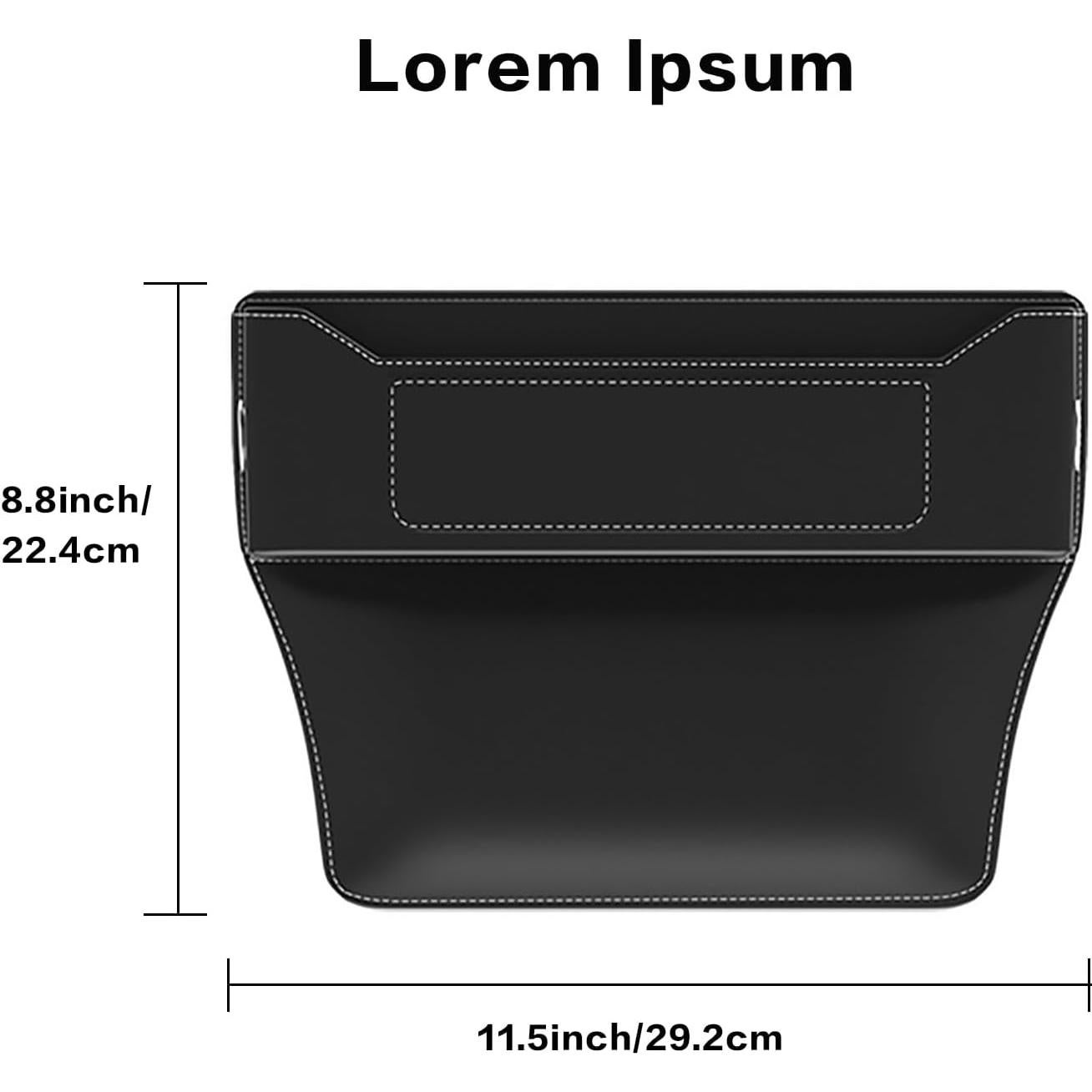 Organizador de Espacio entre Asientos de Coche Edotim - 2 Piezas