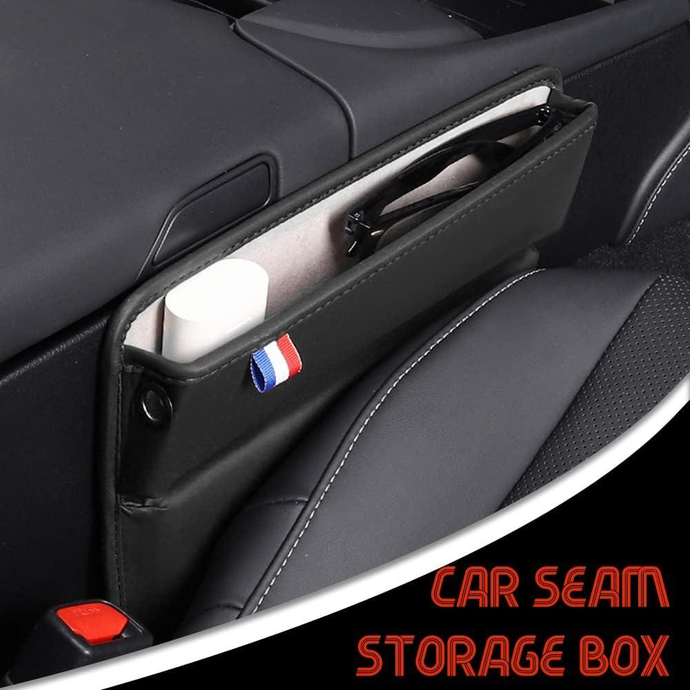 Relleno de Espacio entre Asientos de Coche ASUBHA - Organizador Negro