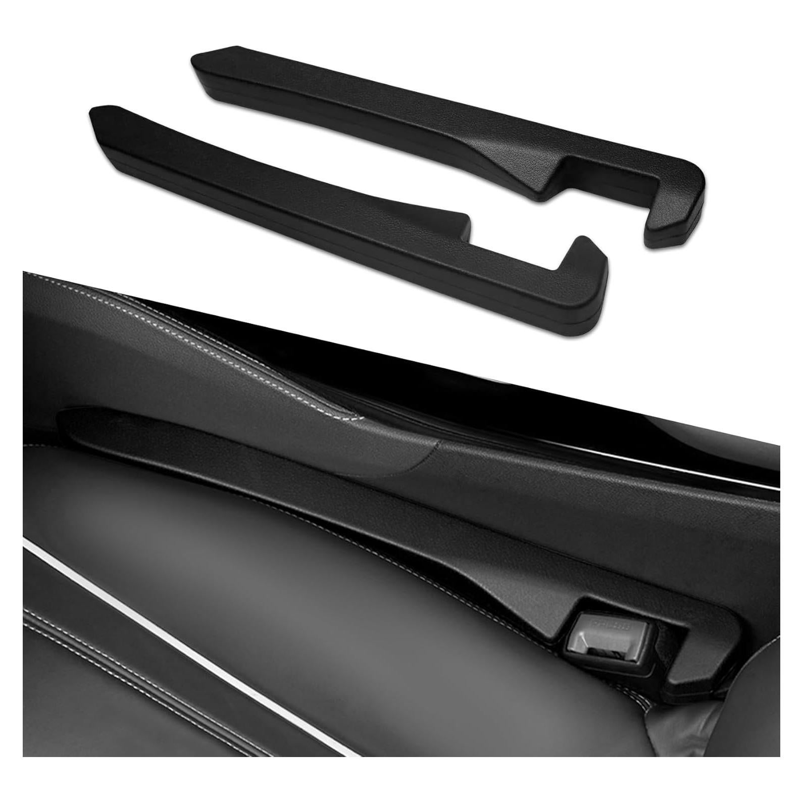 Relleno de Espacio entre Asientos de Coche Tecledsn Negro 2 Piezas