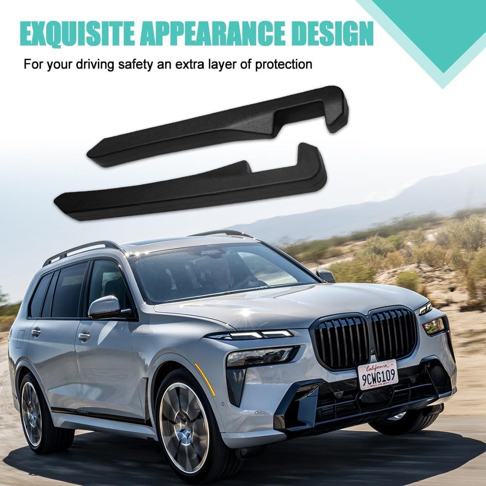 Relleno de Espacio entre Asientos de Coche Tecledsn Negro 2 Piezas