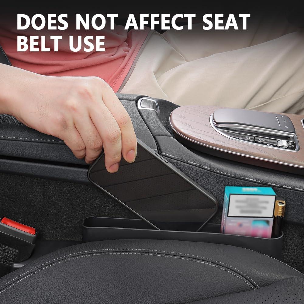 Relleno de Espacio para Asientos de Coche SSNNUU 2PCS Organizador